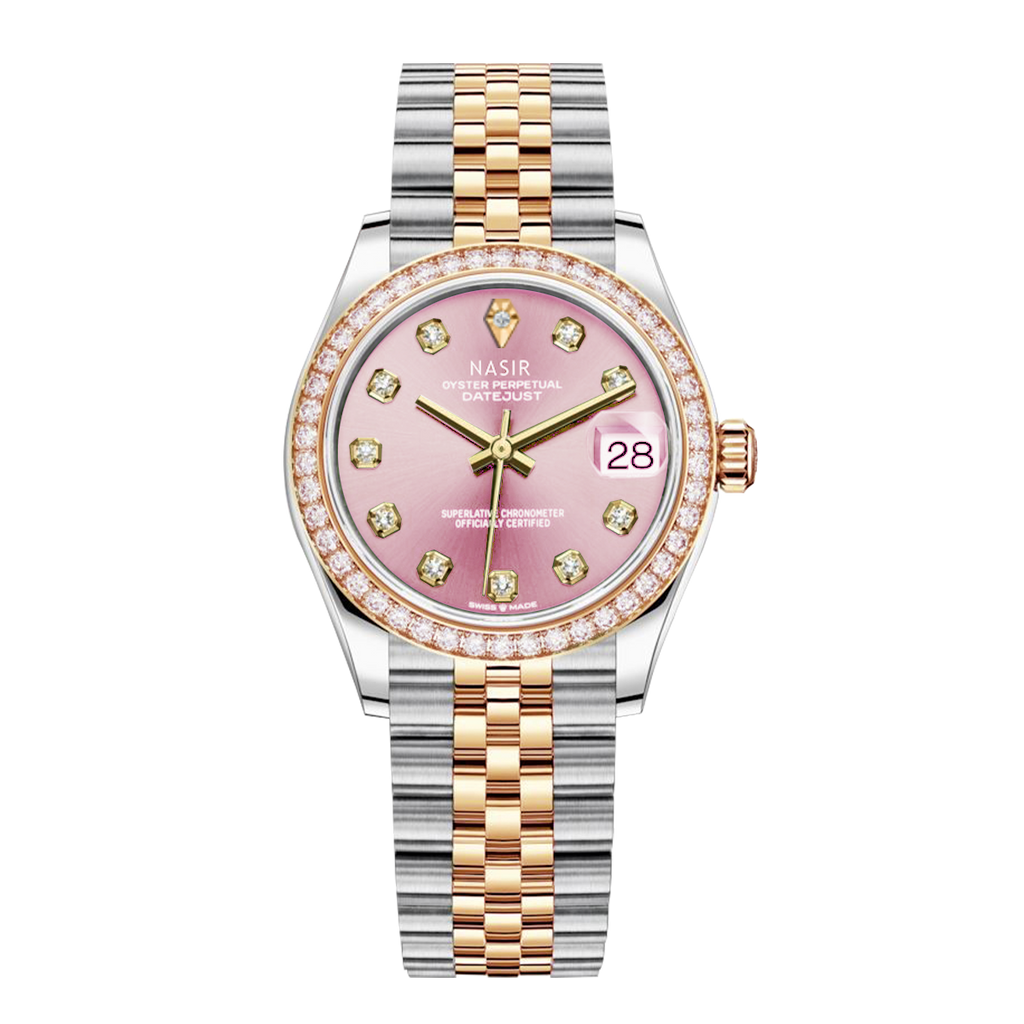 CILOA Women Quartz Watch 672golden-pink
