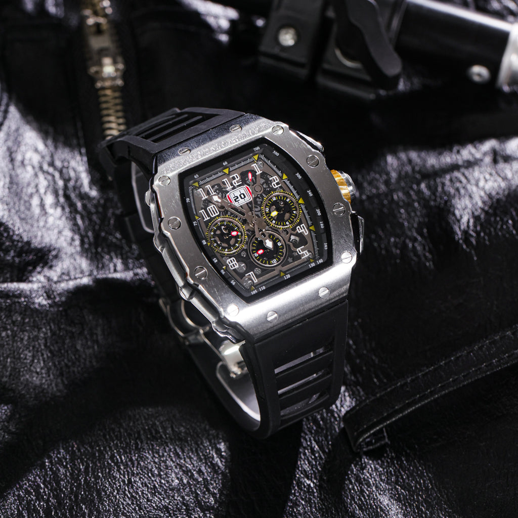 CILOA Men Mechanical Watch 802black