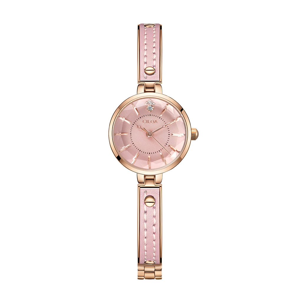 CILOA Women Quartz Watch 653pink