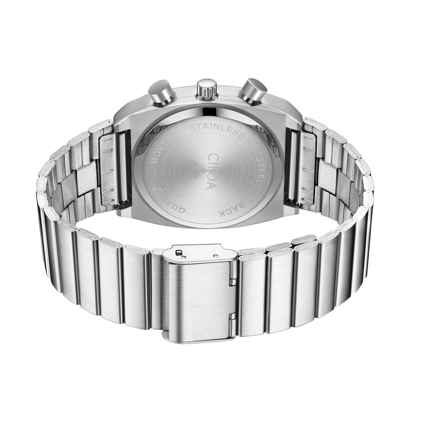 CILOA Men Quartz Watch 508white