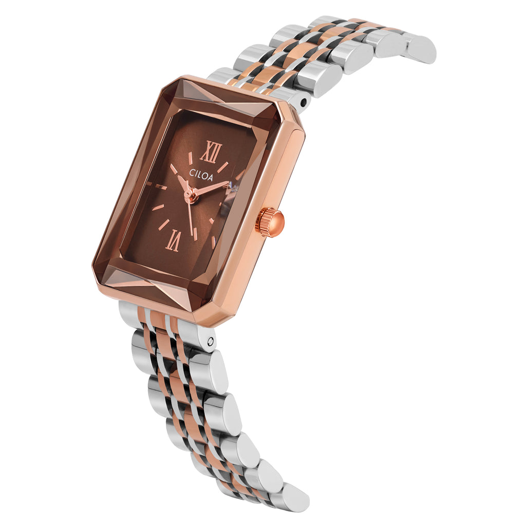 CILOA Women Quartz Watch 6882brown