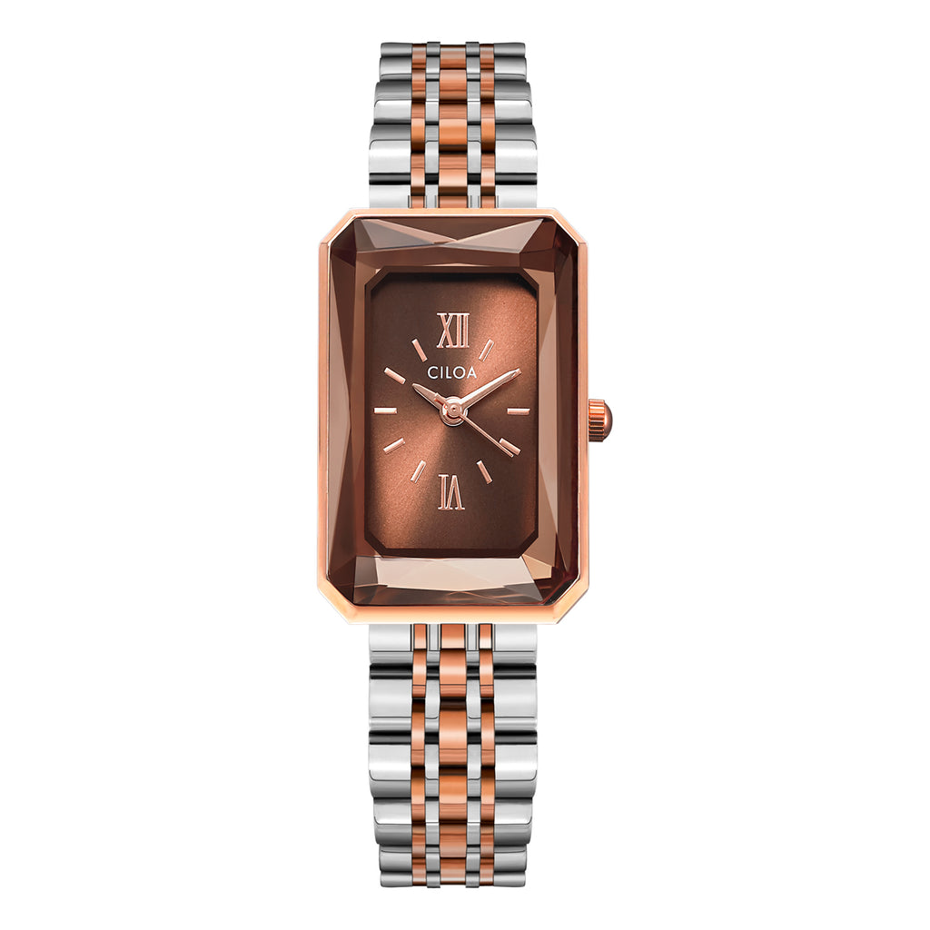 CILOA Women Quartz Watch 6882brown
