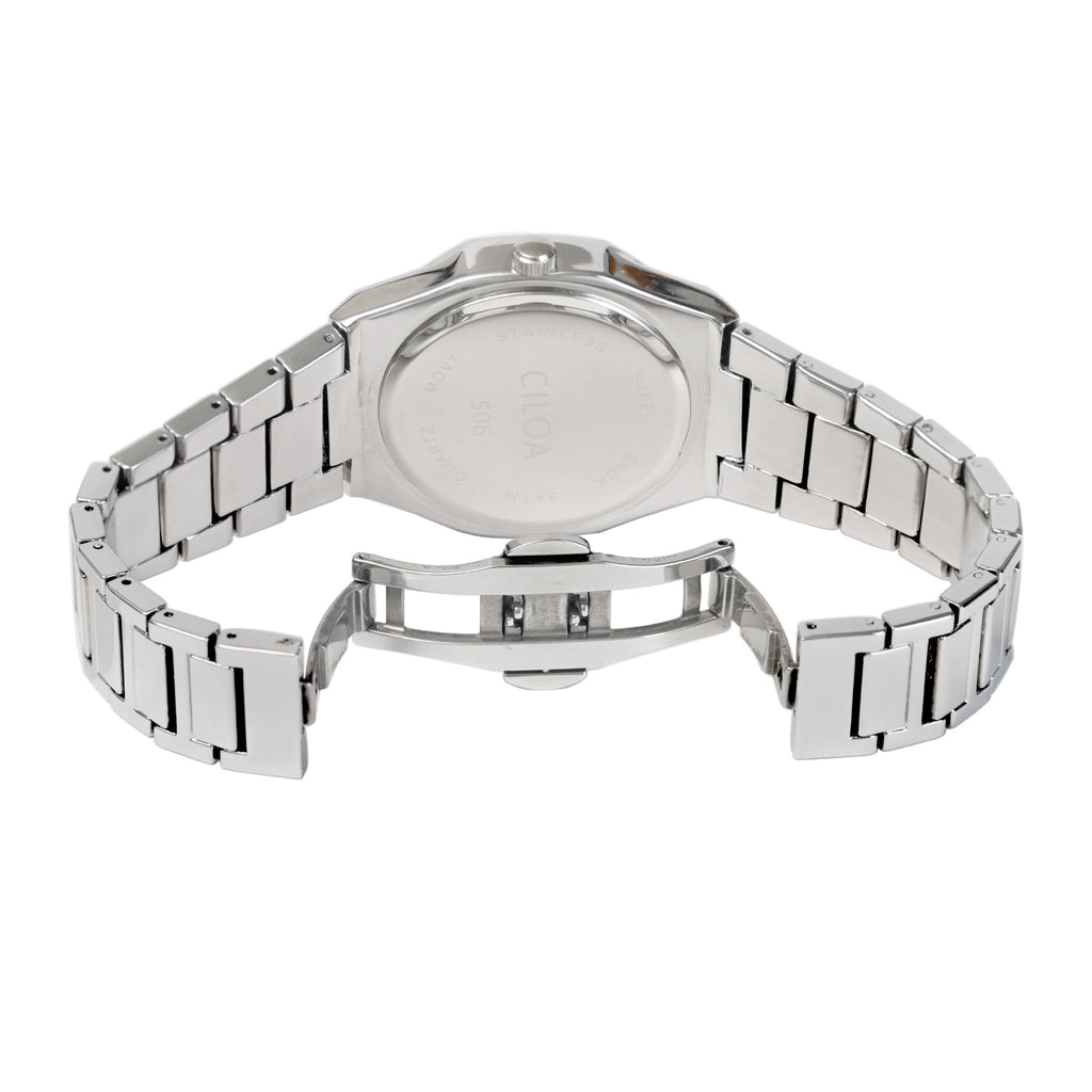 CILOA Men Quartz Watch 506silvery