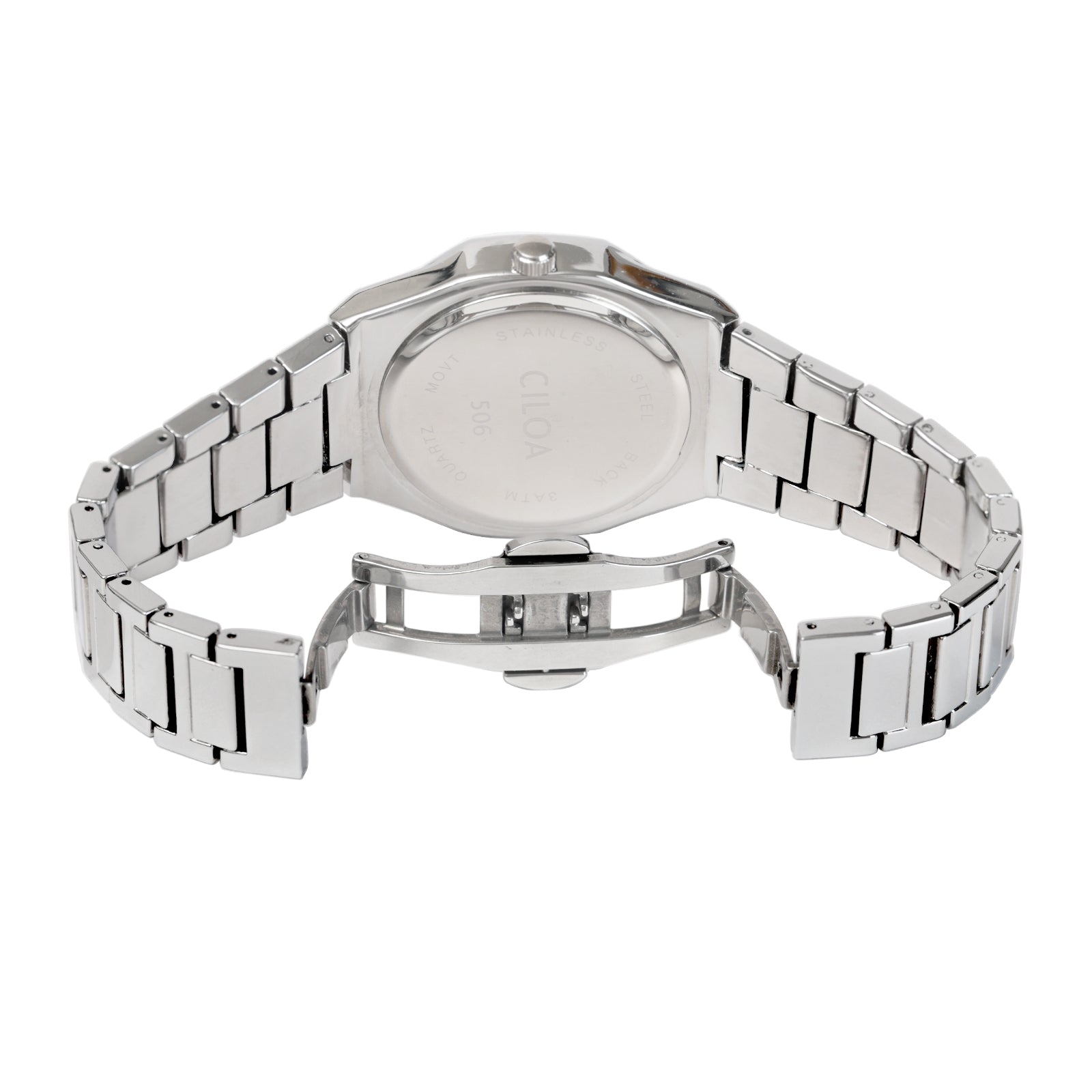 CILOA Men Quartz Watch 506silvery
