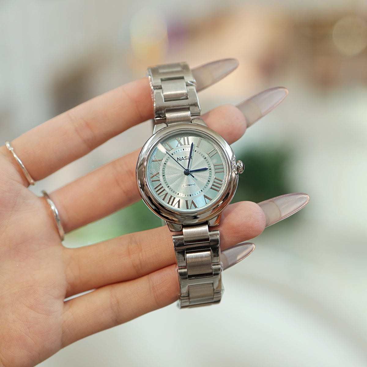CILOA Women Mechanical Watch 731blue