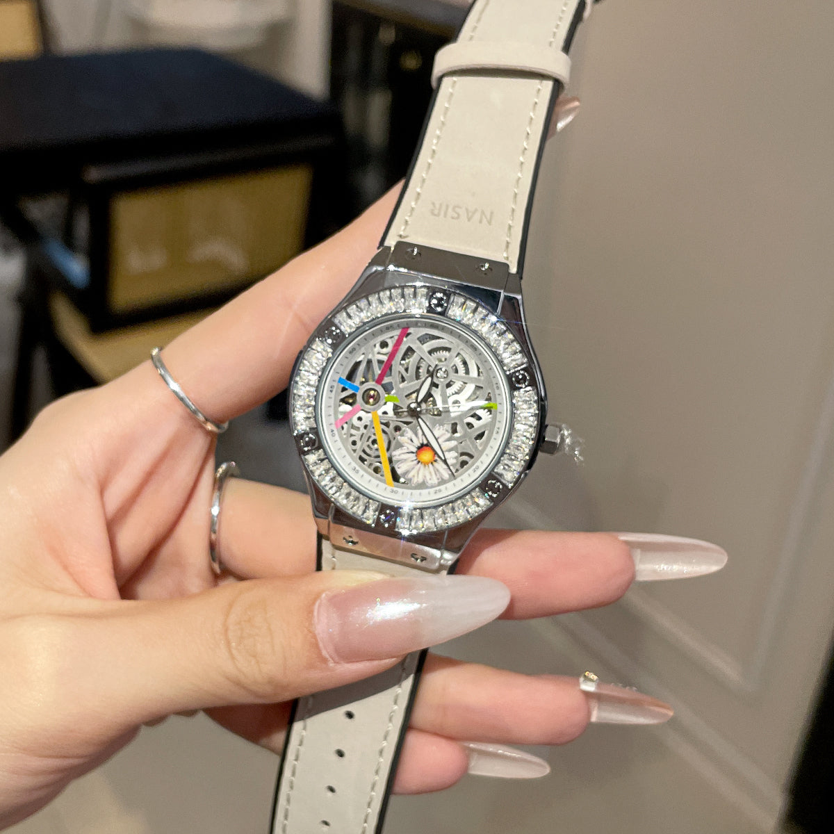 CILOA Women Mechanical Watch 722silvery