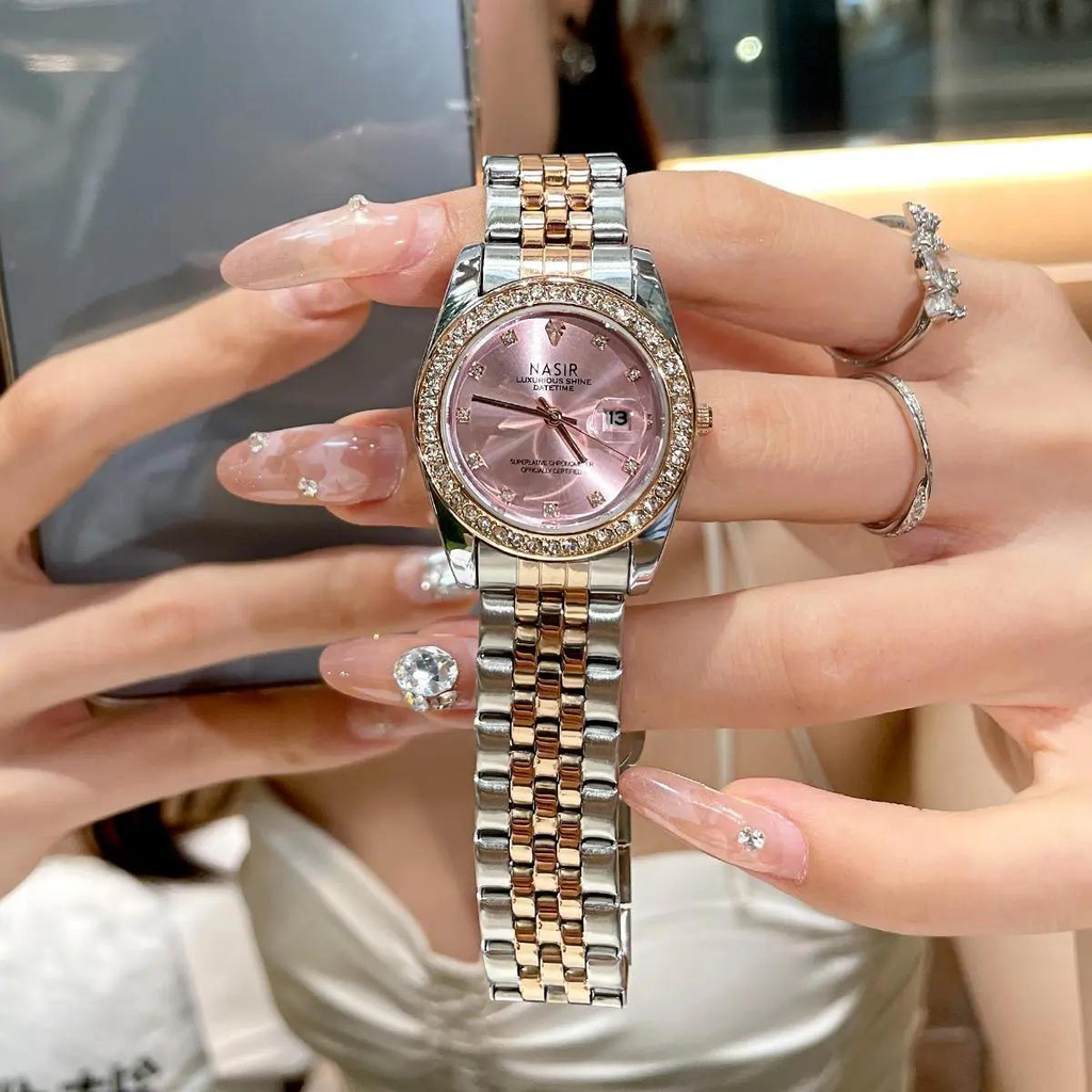 CILOA Women Quartz Watch 672golden-pink