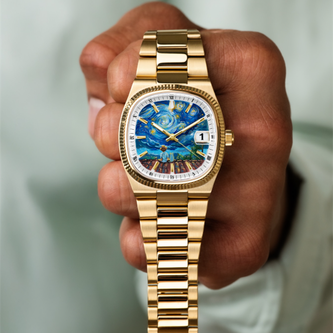 CILOA Men Quartz Watch 518stars