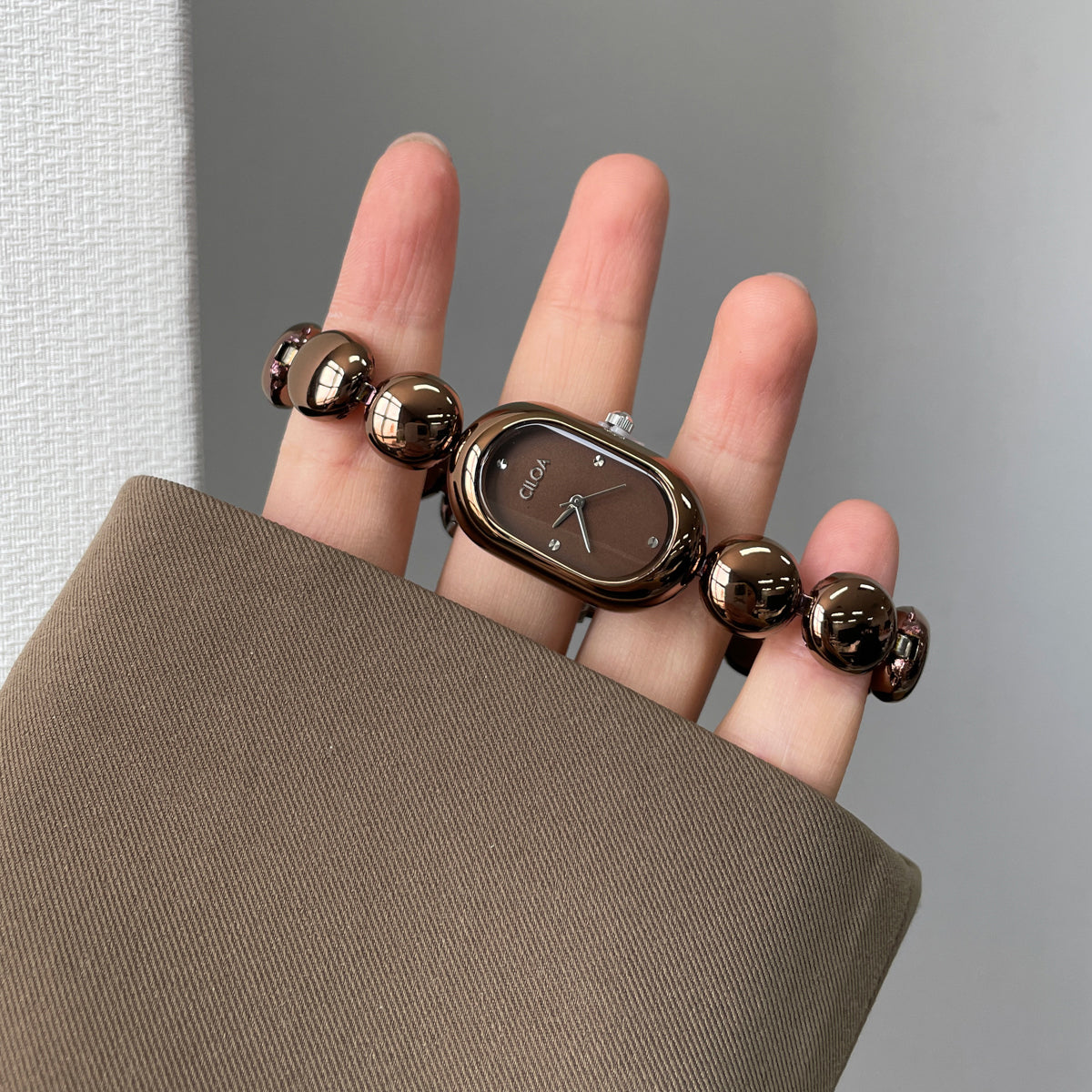 CILOA Women Quartz Watch 9731brown