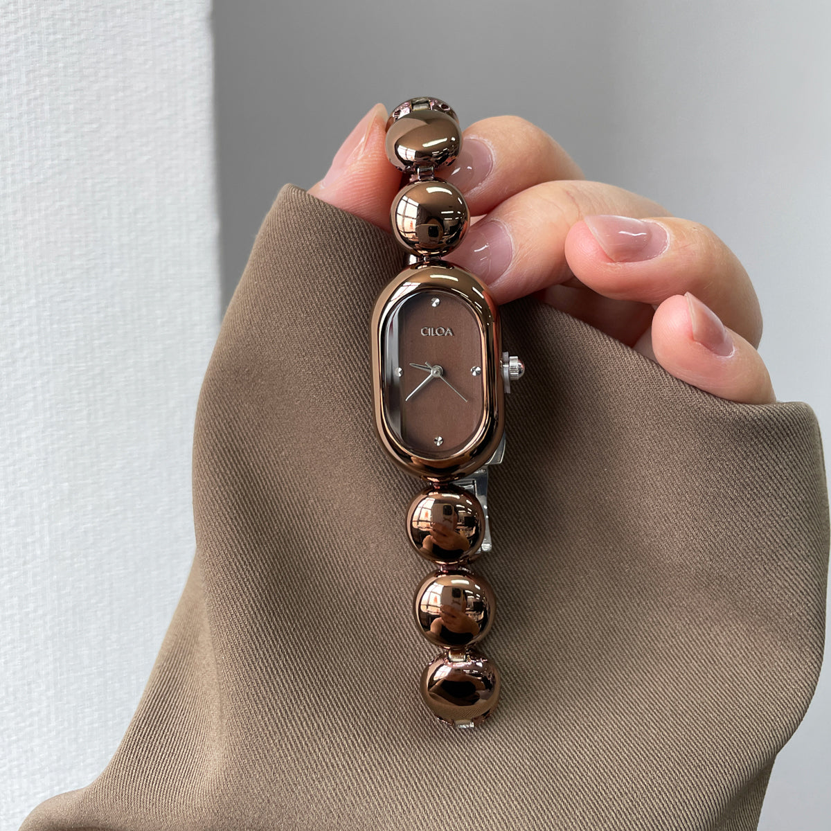 CILOA Women Quartz Watch 9731brown