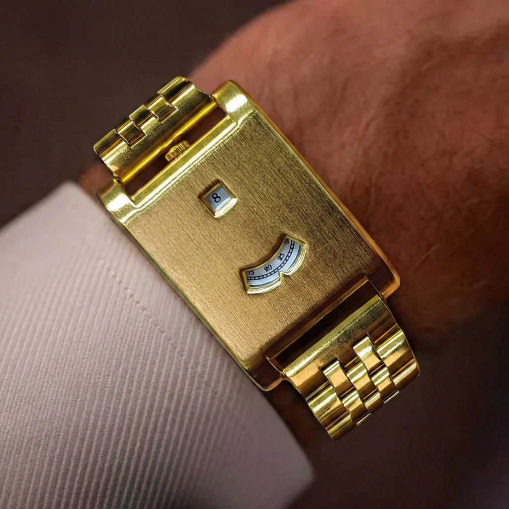 CILOA Men Quartz Watch 522golden