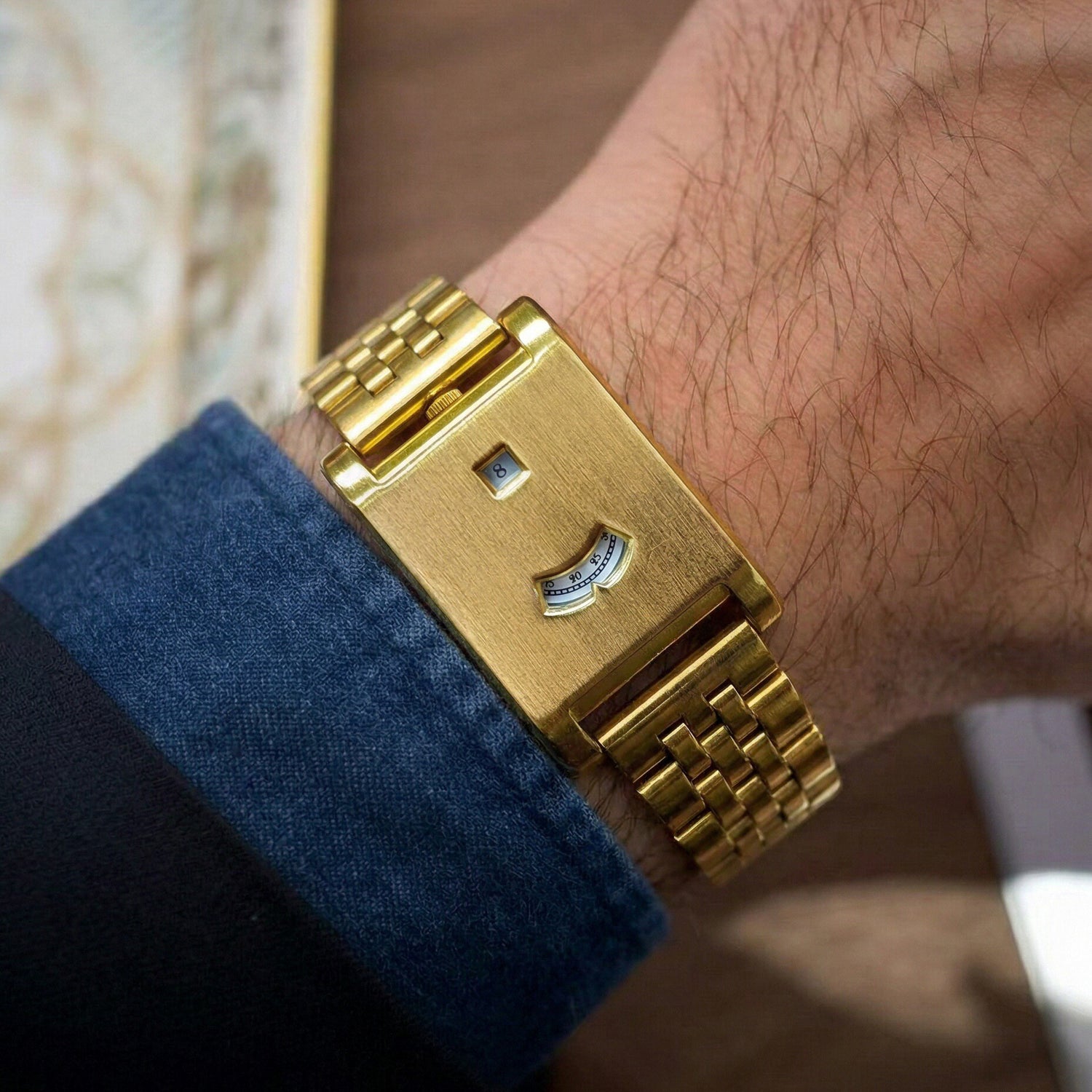 CILOA Men Quartz Watch 522golden