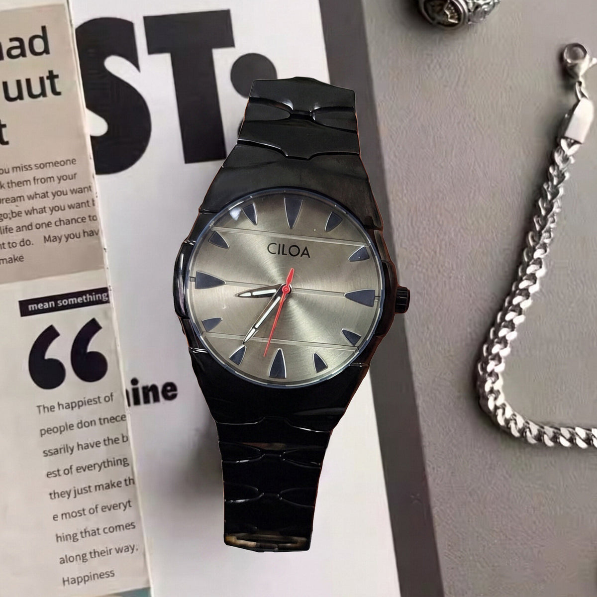 CILOA Men Quartz Watch 566