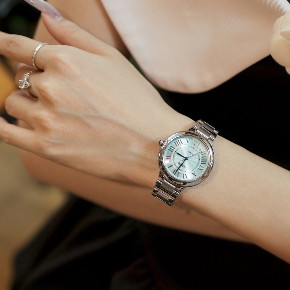 CILOA Women Mechanical Watch 731blue