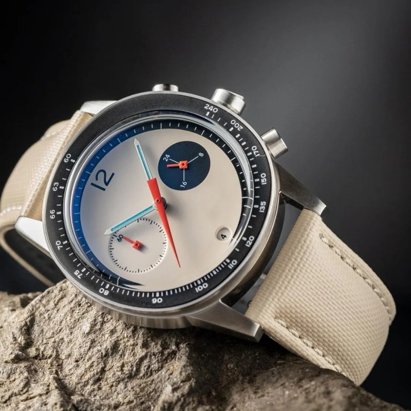 CILOA Men Quartz Watch 507white