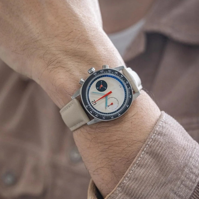 CILOA Men Quartz Watch 507white