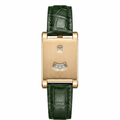 CILOA Men Quartz Watch 522green-golden
