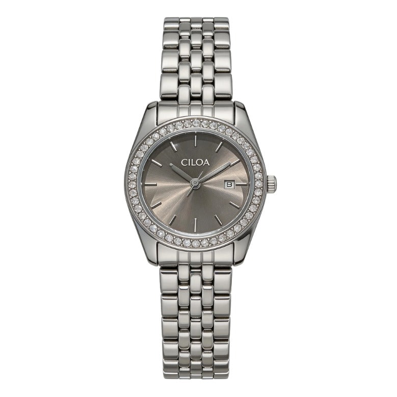 CILOA Women Quartz Watch 602grey