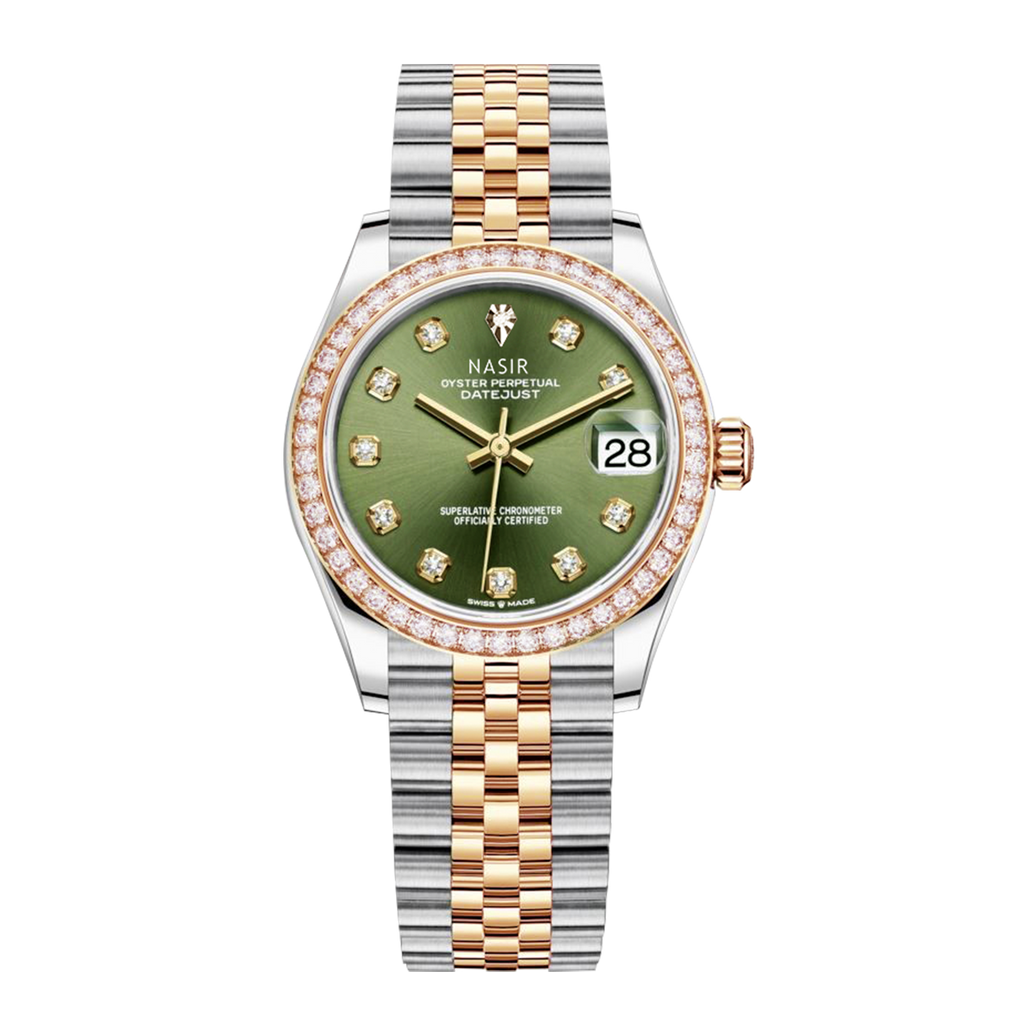 CILOA Women Quartz Watch 672golden-green