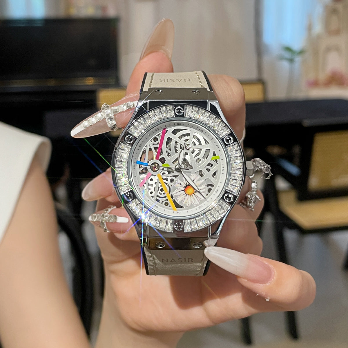 CILOA Women Mechanical Watch 722silvery