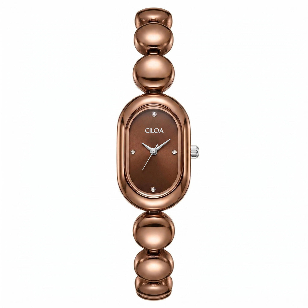 CILOA Women Quartz Watch 9731brown