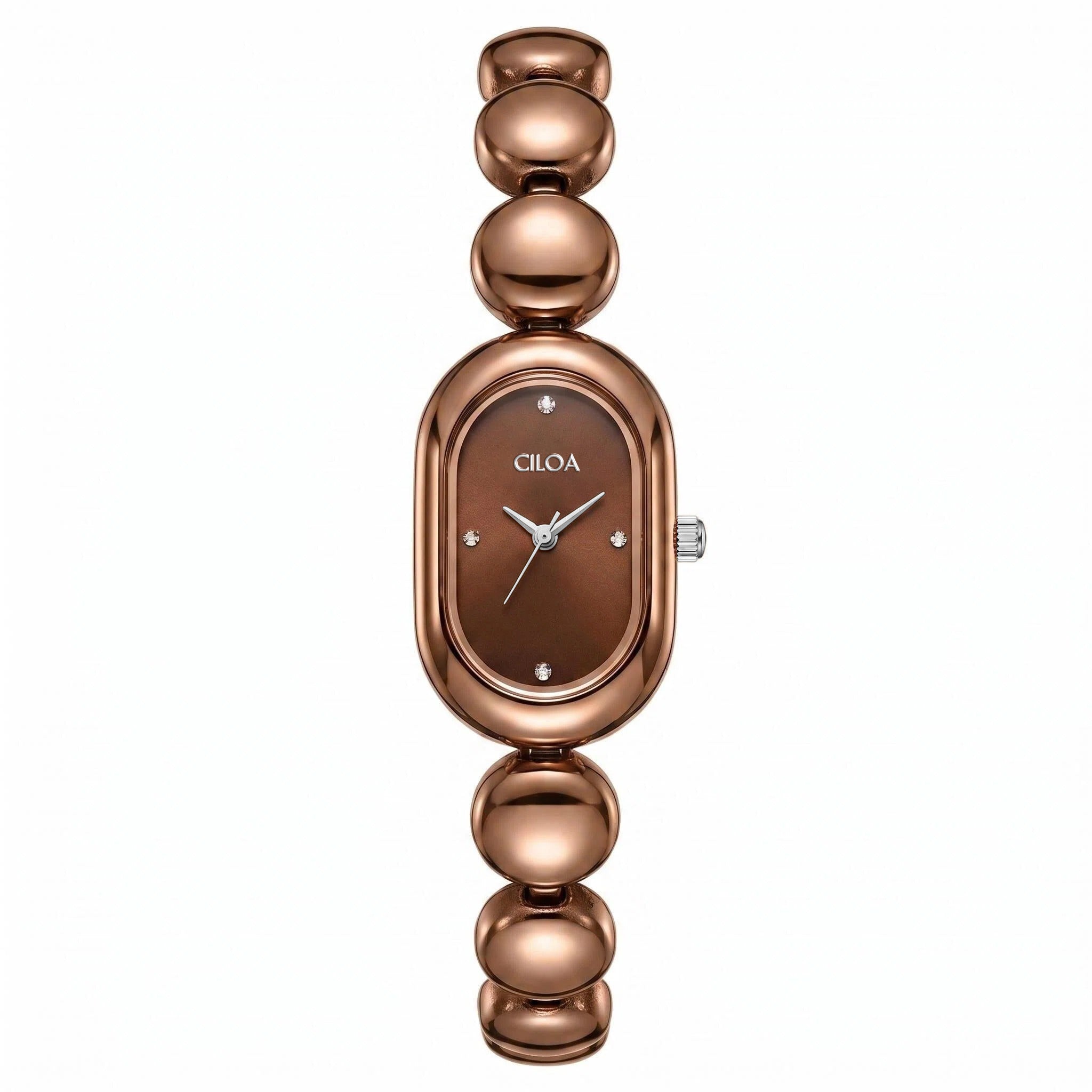 CILOA Women Quartz Watch 9731brown