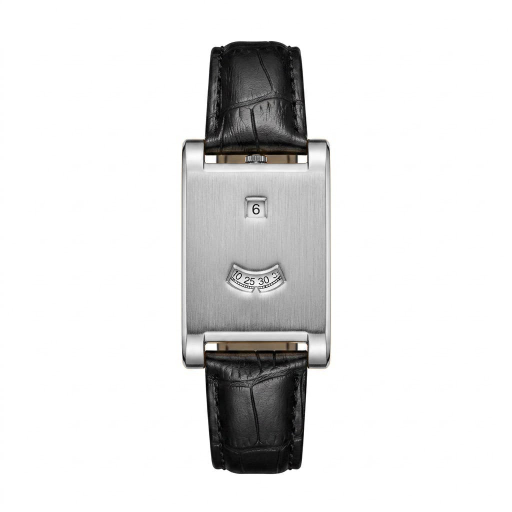 CILOA Men Quartz Watch 522black-silvery