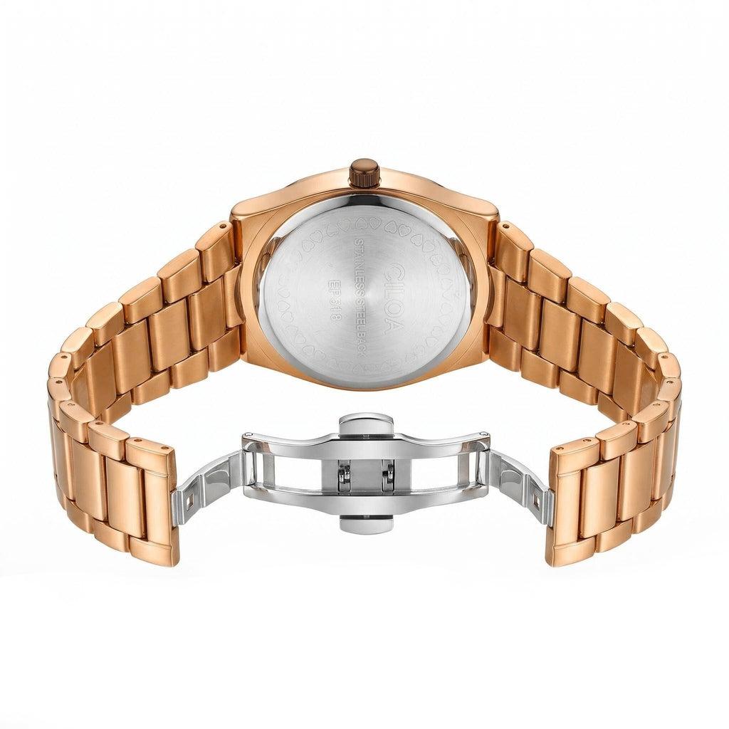 CILOA Men Quartz Watch 518brown