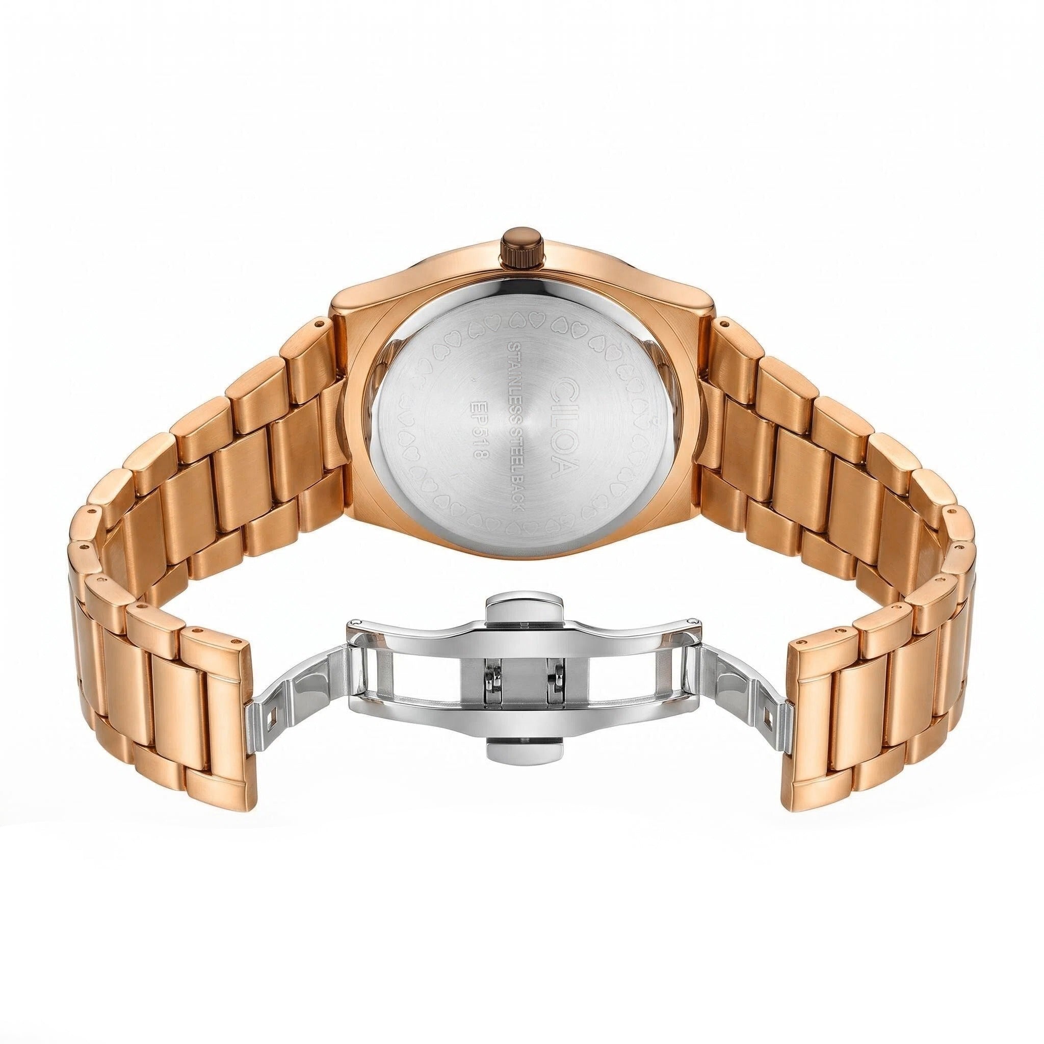 CILOA Men Quartz Watch 518brown