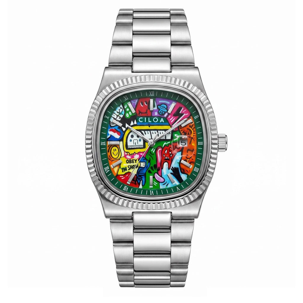 CILOA Men Quartz Watch 518green